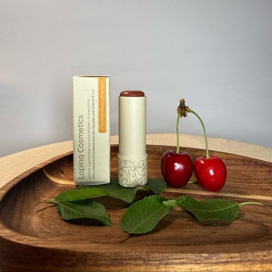 getönte Lippenpflege mit LSF 20 - sangria